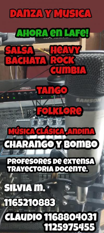 clases de danza y Musica 